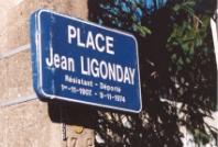 place Ligonday, inaugurée le 8 mai 1991 à Indre